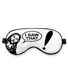 Kdqua Jesus I Saw That Funny Eye Mask - Silk Blackout Eye Mask for Men Women & Kids | Adjustable Travel Sleep Mask - Buy Online on GoSupps.com