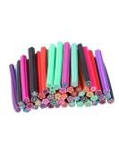 Beaupretty 3D Nail Art Fimo Canes Sticks - 50 Flower Slices Nails Stickers for DIY Crafts & Cellphone Decoration - Buy Online on GoSupps.com