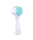 Facial Cleansing Brush - 2-in-1 Silicone Exfoliator & Cleansing Brush for Women | Soft Bristles Face Wash & Massaging Tool - Buy Online on GoSupps.com