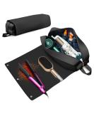 2-in-1 Hair Tools Travel Bag with Silicone Mat - Upgraded Large Capacity for Curling Iron & Hair Tools - Essential Travel Accessories for Men & Women - Buy Online on GoSupps.com