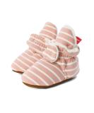 LACOFIA Baby Boys Girls Anti-Slip Soft Sole Slipper Booties Infant Winter Crib Shoes 0-6 Months B Pink Stripes - Buy Online on GoSupps.com