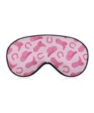 Buy Pink Cowgirl Sleeping Mask - Soft Adjustable Eye Cover for Men & Women | Light-Blocking Sleep Mask for Better Sleep - Buy Online on GoSupps.com