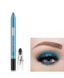 Shimmer Waterproof Eyeshadow Stick - Long Lasting Pearlescent Eyeliner Pencil for Glitter Eye Makeup (Lake Blue) - Buy Online on GoSupps.com