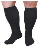 3XL Wide Plus Size Calf Compression Socks 20-30 mmHg for Men and Women - Black XXX-Large 3XL - Buy Online on GoSupps.com