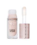 Buy Revolution Beauty Pout Bomb Plumping Lip Gloss - Vegan High-Shine Fuller Lips with Hyaluronic Acid - Sheer Milky Nude - International Shipping - Buy Online on GoSupps.com