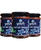 Yau's Hale and Hearty Hoi Sin Sauce. All-Natural Tasty Chinese Cooking Sauce. Gluten-Free Soy-Free Vegan Friendly Contains No E Numbers or MSG. Use with Meat Vegetable or Duck Pancakes 3x300g - Buy Online on GoSupps.com