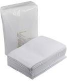 Herrmann Single-Flap White Wash Gloves - 50 Pack | Soft Non-Woven Absorbent & Skin-Friendly | Ideal for Hygiene in Care Services & Cosmetics - Buy Online on GoSupps.com