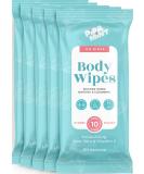 Adult Body Wipes XL - 50 Count (Pack of 1) | Vitamin E & Aloe Vera | Alcohol-Free | Rinse-Free Bathing Wipes for Adults - Buy Online on GoSupps.com
