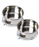 Parrot Feeder Bird Bowl for Cage - Set of 2 | Bird Cage Accessories - Buy Online on GoSupps.com