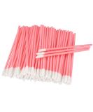 100 Pcs Pink Lipstick Applicator Brushes - Lip Gloss & Concealer Makeup Wands - Buy Online on GoSupps.com