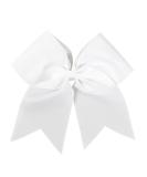 AMYDECOR 7 Inch Jumbo White Hair Bow Clips for Girls and Women - Alligator Hair Accessories - Buy Online on GoSupps.com