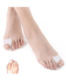 16Pcs Gel Toe Separators Bunion Corrector - Big Toe Spacers & Straightener for Bunions, Overlapping Toes, Crooked Toe and Hallux Valgus - Buy Online on GoSupps.com