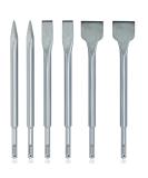 YaeTek 6pcs SDS Plus Hammer Drill Chisel Set Rotary Hammer Drill Bits with Point Chisels  Flat Chisels  Wide Chisels - Buy Online on GoSupps.com