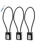 RioRand Trigger Lock 3 Digit Combination Gun Cable Lock 15 Inch - 3 Pack - Buy Online on GoSupps.com