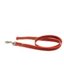 Rubberized Neon Orange Dog Leash - 300 cm (3 m) - No Hand Loop - Durable & Lightweight - Buy Online on GoSupps.com