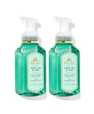 Bath & Body Works White Tea & Sage Foaming Hand Soap 2-Pack - 17.5oz White Sage Scent - Gentle Formula - 8.75oz Each - Buy Online on GoSupps.com