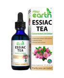 Raw Earth Essiac Tea Extract - 8 Herb Blend - Rene Caisse Recipe - by Optimally Organic - Cold-Water Extracted - 60 Servings - Lymphatic Drainage and Cleanse Support- Citric Acid and Alcohol Free - Buy Online on GoSupps.com