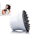 Haomeeduo Universal Hair Dryer Diffuser Attachment for Curly & Wavy Hair - 1.4-3 Inches White - Buy Online on GoSupps.com