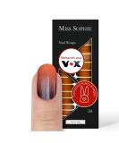 Original Miss Sophie Nail Foils Halloween - 24 Ultra-Thin Color Gradient Nail Polish Stripes for Finger & Toenails - Sticks to Natural Painted Acrylic Gel & Shellac Nails - Buy Online on GoSupps.com