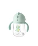 Piifur Baby Cup with Straw 12-18 months  Weighted ball Sippy cup for Toddlers with Handle  Water Bottle for Kids 8 Ounce (Green) - Buy Online on GoSupps.com