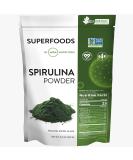 MRM Raw Spirulina Powder 8.5 oz - Organic Superfood for Energy & Nutrition - Buy Online on GoSupps.com