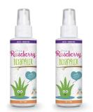 Organic Hair Detangler Spray for Kids - Natural Aloe & Vitamins Chemical-Free Leave-In Conditioner (2 Pack) - USA Made - Buy Online on GoSupps.com