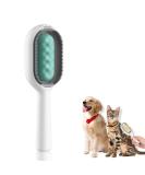 Pet Hair Removal Comb With Water Tank Dog Brush Cat Brush for Long Haired Cats Dogs Multifunctional Pet Cat Hair Remover Brush 3 in 1 Self Cleaning Cat Brush Grooming Brush (Short Green) Short-Green - Buy Online on GoSupps.com