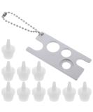 FOMIYES Essential Oil Bottle Opener Set | Universal Caps & Roller Ball Remover Tool for Eyelash Glue & Stoppers - Ideal for Easy Oil Use - Buy Online on GoSupps.com