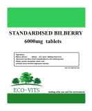 HIGH Strength Bilberry 6000mg 240 Tablets Improve Vision Heart Health - Buy Online on GoSupps.com