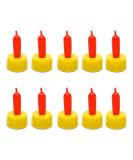 10 PCS Pritchard Nipples Small Animal Milk Drink Nipple Soft Rubber Pacifier for Feeding Sheep Goat Lamb Pup Dog Kids - Buy Online on GoSupps.com