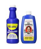 Mrs. Stewart's Liquid Bluing 8 oz & Bluette Liquid Bluing 16 oz Bundle - Buy Online on GoSupps.com