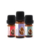 Buy 3 Set Dream Sweet Essential Organic Oils: Lavender Roman Chamomile & Lemon Balm | 100% Natural Undiluted Bio-Certified | Vegan | Top Quality from Family Business - 20ml - Buy Online on GoSupps.com