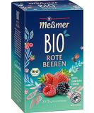 Me mer Organic Red Berries Tea - 100% Natural Vegan Gluten-free & Lactose-free | 20 Tea Bags - Buy Online on GoSupps.com