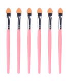 6-Piece Pink Eyeshadow Sponge Applicator Set - Versatile Makeup Tool for Effortless Eye Makeup Application | International Shipping - Buy Online on GoSupps.com