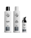 Nioxin System Kit 2 - Hair Strengthening & Thickening Treatment for Natural Hair | Hydrates Sensitive Scalp | 1 Month Supply - Buy Online on GoSupps.com