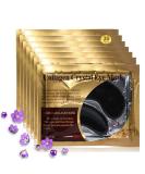 Collagen Under Eye Patches - 30 Pairs | Black Crystal Gel Eye Masks for Dark Circles & Wrinkles | Anti-Aging Treatment for Women & Men - Buy Online on GoSupps.com