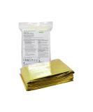 Medi-Inn+ Rescue Blanket Gold Silver | 160x210 cm Emergency First Aid & Cold/Heat Protection | International Shipping Available - Buy Online on GoSupps.com