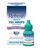 Refresh Optive Gel Drops Lubricant Eye Gel, 0.33 Fl Oz (Pack of 1) Sterile - Buy Online on GoSupps.com