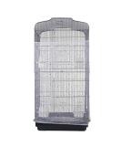 Bird Seed Catcher | Extra Large Mesh Stretchy Guard Cover | Nylon Shell Skirt for Bird Cage | 29.5 Height White - Buy Online on GoSupps.com