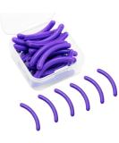 Silicone Eyelash Curler Refills Pads - 24 Purple Replacement Pads for Universal Curler - Buy Online on GoSupps.com