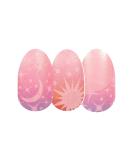 Color Street Star-Crossed Pink Nail Strips with Moon and Star Accents - Buy Online on GoSupps.com