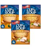Cup A Soup Bundle with Batchelors Special Chicken Noodle 94g Chicken & Leek 86g and Chicken 81g (3 Pack) - Buy Online on GoSupps.com