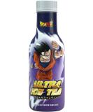 Ultra Ice Tea Bio Vegan Black Tea Drink - Refreshing Peach Flavor with Gohan from Dragon Ball - 500ml Disposable - Buy Online on GoSupps.com