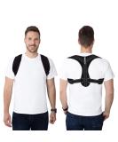 Adjustable Posture Corrector - Effective Clavicle Neck & Back Support Brace for Men & Women - Comfortable Back Straightener & Spine Support - Buy Online on GoSupps.com