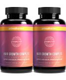 Primal Harvest Hair Growth Vitamins 2 Pack - 120 Natural Pills for Men & Women | Biotin & Zinc Supplement for Hair Regrowth & Thickening - Buy Online on GoSupps.com