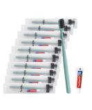 Buy Tedule Disposable Toothbrushes with Toothpaste - 50 Pack Green Manual Brushes for Hotels Families Homeless Nursing Homes - International Shipping Available - Buy Online on GoSupps.com