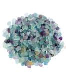 WAYBER Decorative Crystal Pebbles, 1 Lb/460g (Fill 0.9 Cup) Natural Quartz Stones Aquarium Gravel Sea Glass Rock Sand for Fish Turtle Tank/Air Plants Decoration Multicolored 1 Pound - Buy Online on GoSupps.com