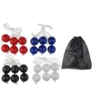 Miokun 12 Pack Ladder Balls Ladder Toss Balls Replacement with Storage Bag for Toss Match - Buy Online on GoSupps.com