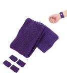 6 Pcs Nausea Relief Acupressure Wristbands - Motion Sickness Bands for Adults & Children - Purple - Buy Online on GoSupps.com