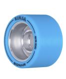 Riedell Sonar Ninja Roller Skate Wheels - 59mm x 38mm Blue - 4 Pack - Buy Online on GoSupps.com